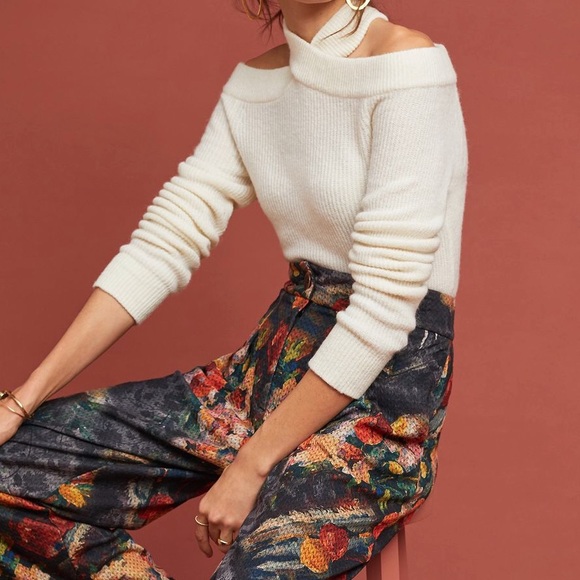 Anthropologie Sweaters - Anthropologie Cross Front Pullover